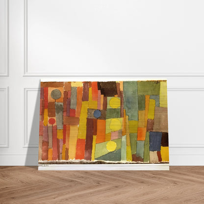 IN THE STYLE OF KAIROUAN 1914 - Paul Klee Brushed Aluminum Print - 70x100 cm / 28x40 inches | Paul Klee Aluminum Print | Paul Klee Prints