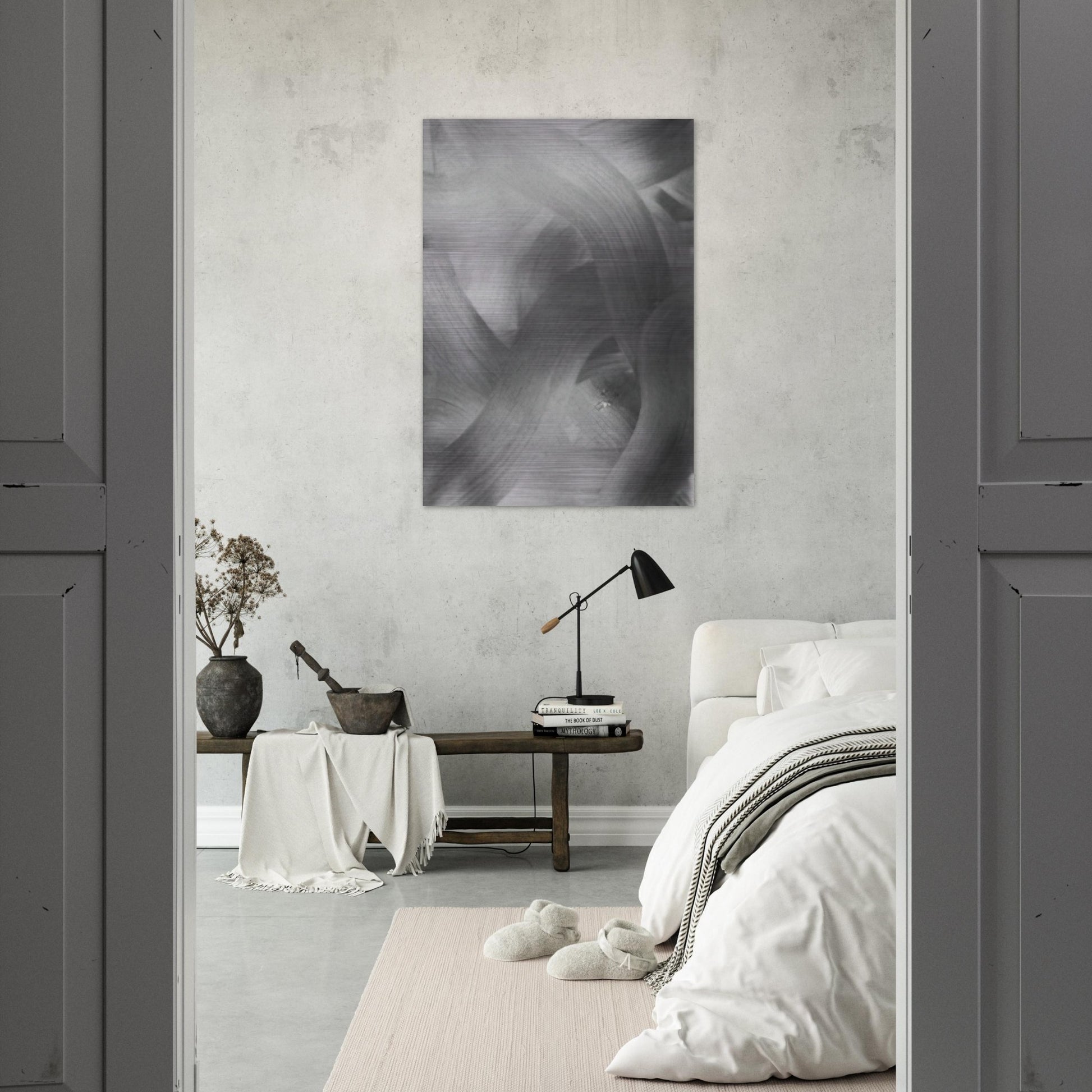 FARBSCHLIEREN COLOUR STREAKS 1968 - Gerhard Richter Brushed Aluminum Print - 70x100 cm / 28x40 inches | Gerhard Richter Aluminum Print | Gerhard Richter Prints