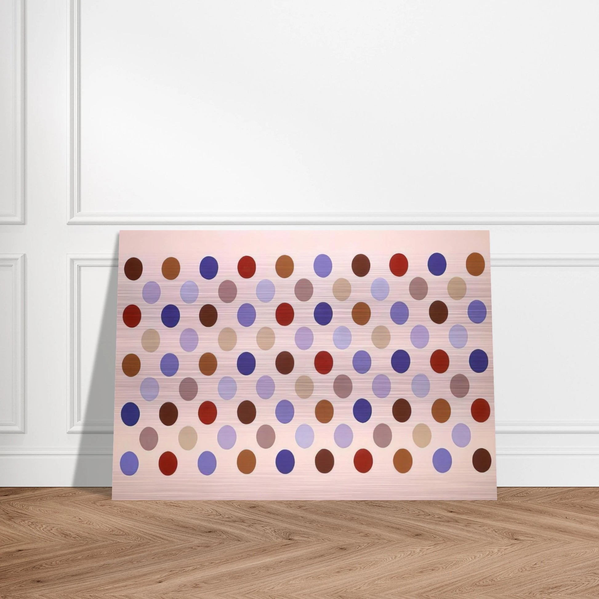 Grid #8 - 1969 - Thomas Downing Brushed Aluminum Print - 70x100 cm / 28x40 inches | Thomas Downing Aluminum Print | Thomas Downing Prints