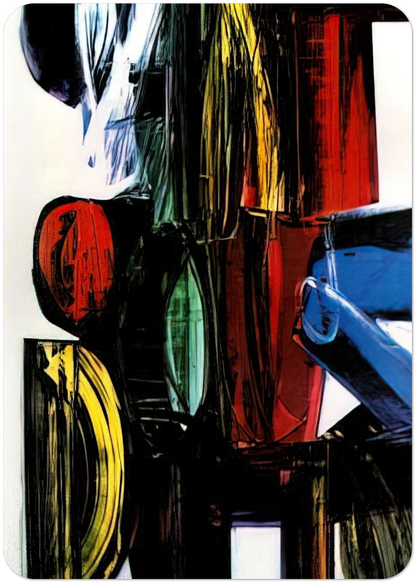 Anagrama - 1973 By Joao Vieira Pack of 10 Post Cards | Joao Vieira Post Cards | A6 (10.5 x 14.8 cm) - 4.1 x 5.8 inches