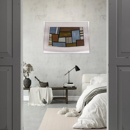 Mad II - 1945 - Carmelo Arden Quin Brushed Aluminum Print - 70x100 cm / 28x40 inches | Carmelo Arden Quin Aluminum Print | Carmelo Arden Quin Prints