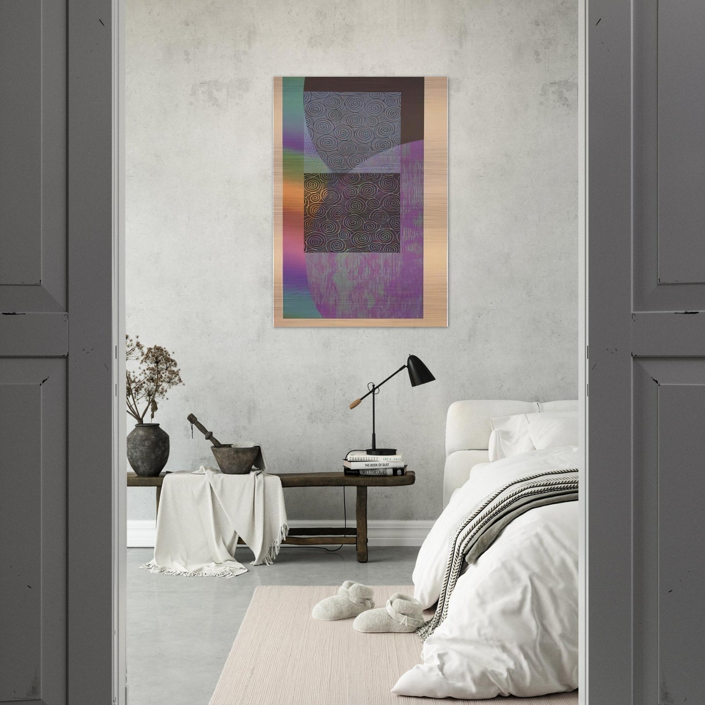 Recitals - Sam Gilliam Brushed Aluminum Print - 70x100 cm / 28x40 inches | Sam Gilliam Aluminum Print | Sam Gilliam Prints