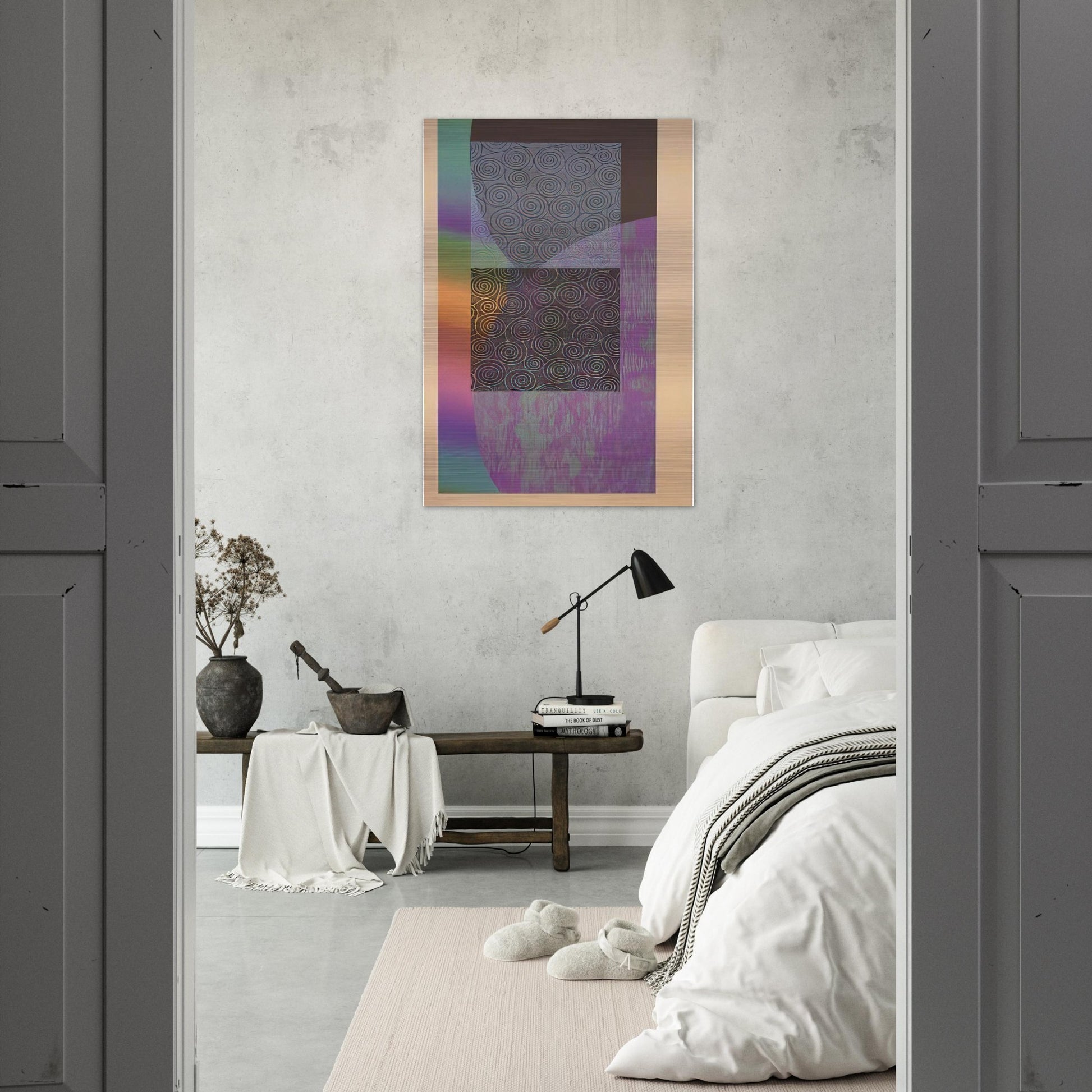 Recitals - Sam Gilliam Brushed Aluminum Print - 70x100 cm / 28x40 inches | Sam Gilliam Aluminum Print | Sam Gilliam Prints