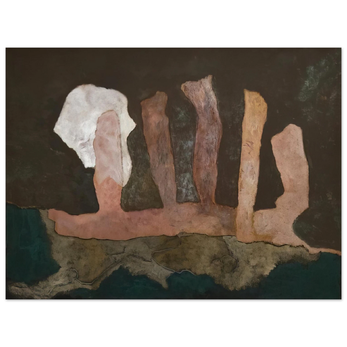 Theodoros Stamos - The Sacrifice - 1946  75x100 cm / 30x40inches Fine Art Poster