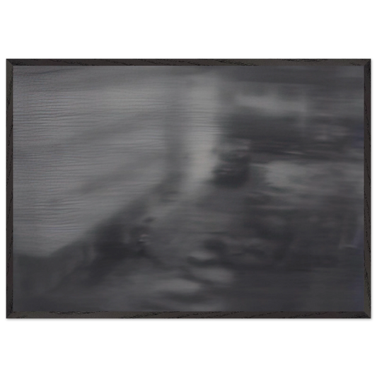 ARREST NO 674 2 1988 - Gerhard Richter 70x100 cm / 28x40 inches Framed Art Print – Black Wooden Frame