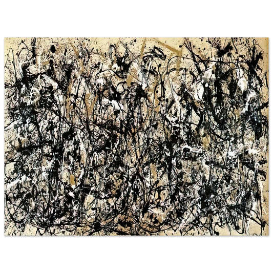 Jackson Pollock - NOT_DETECTED_185311  75x100 cm / 30x40inches Fine Art Poster