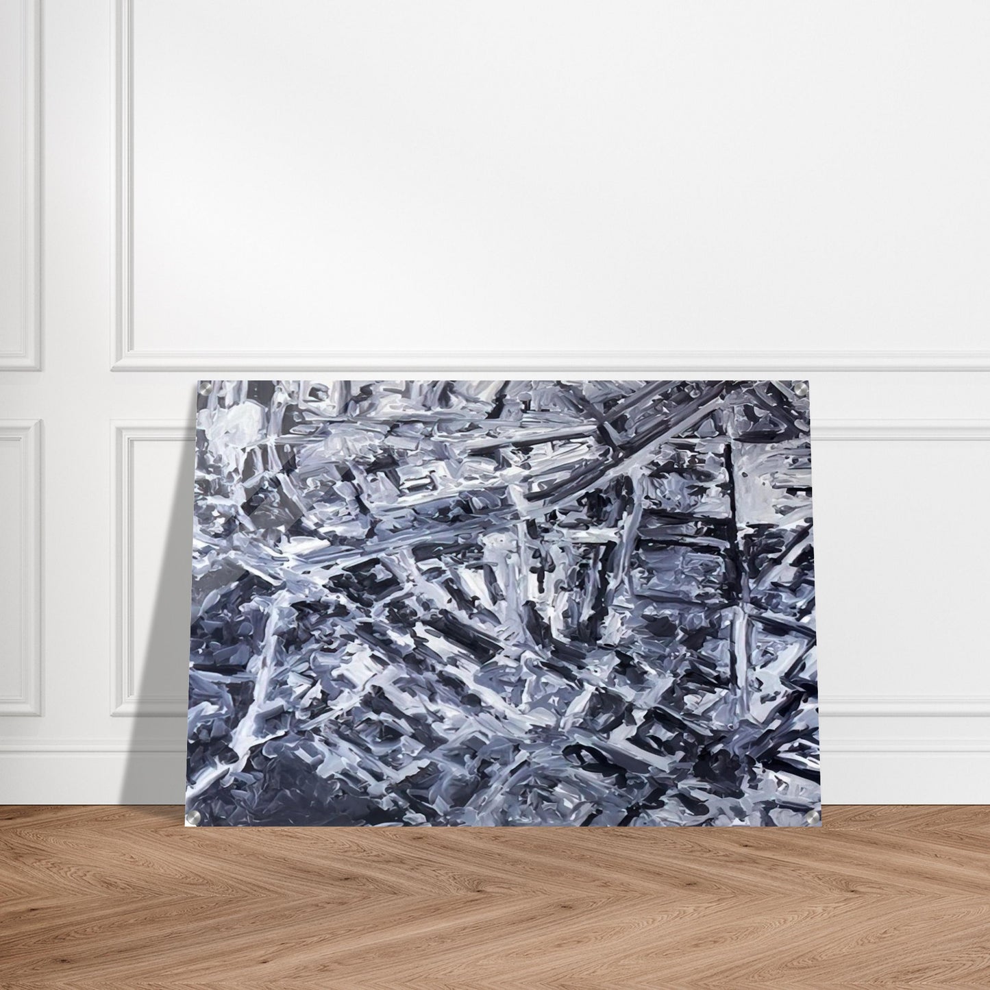 TOWNSCAPE PL 1970 0 - Gerhard Richter Acrylic Print - 70x100 cm / 28x40″ inches