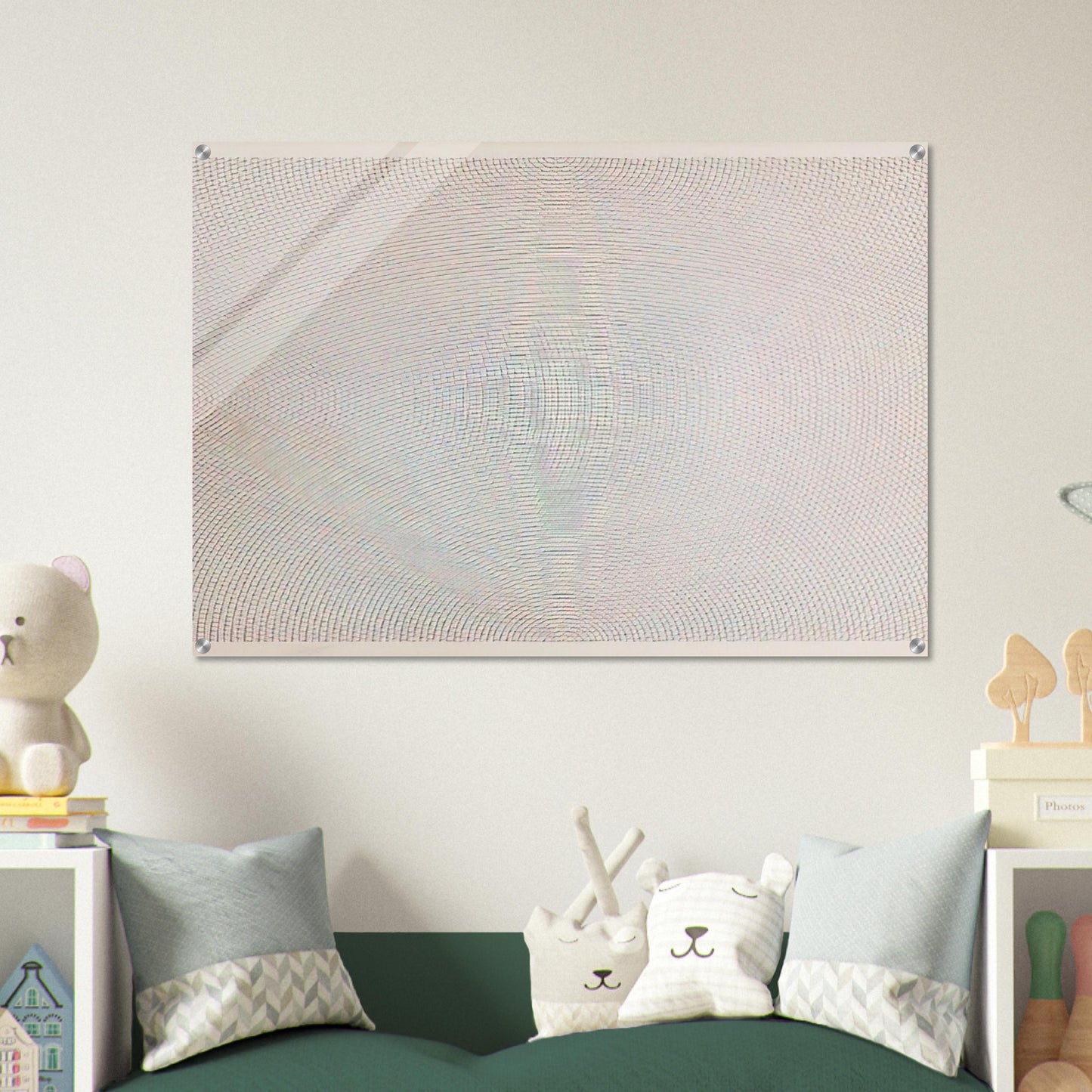 Arcs From Sides or Corners, Grids  Circles - Sol LeWitt Acrylic Print - 70x100 cm / 28x40″ inches