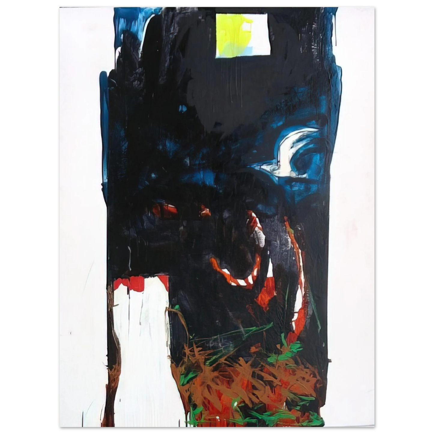 Mario Schifano - Nottetempo - 1991  75x100 cm / 30x40inches Fine Art Poster