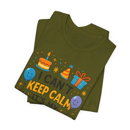 Geburtstagsgeschenk für Papa: Ich kann nicht ruhig bleiben, es ist Papas Geburtstag! Alles Gute zum Geburtstag, Papa!