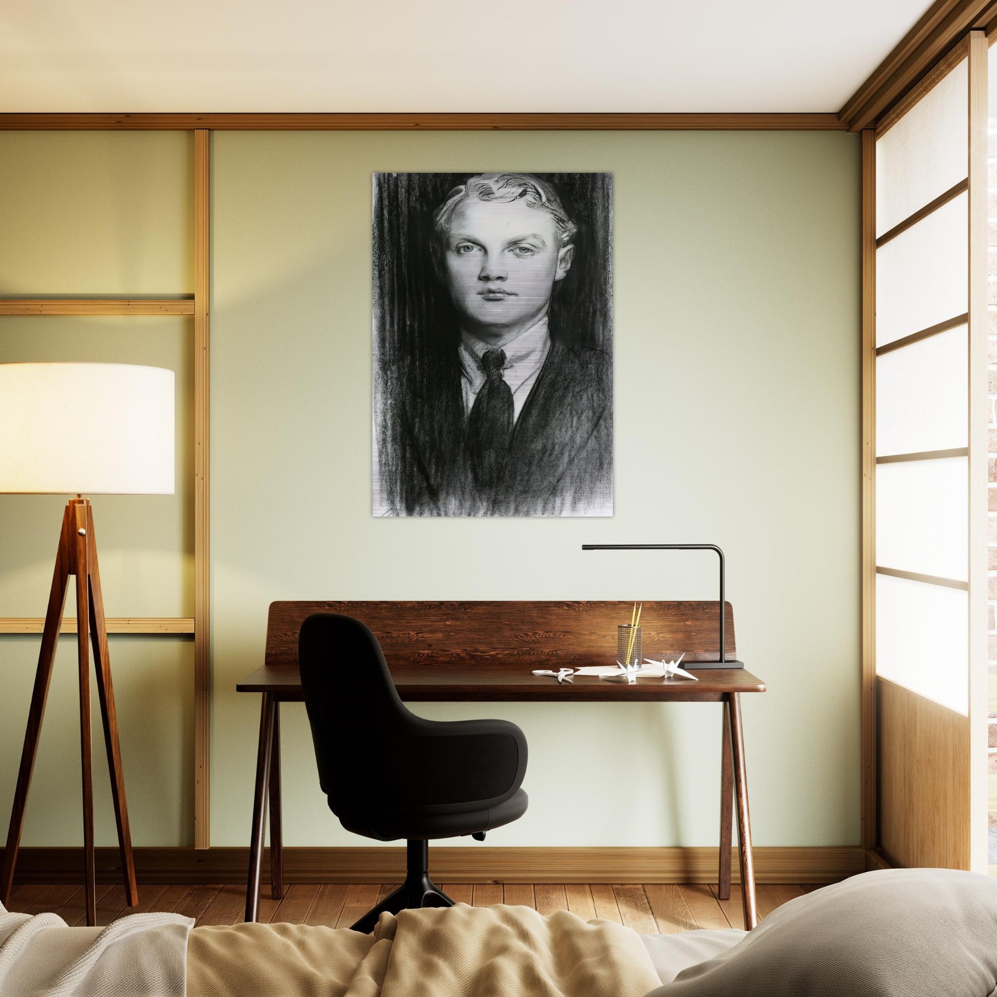 Sir William Hedworth Williamson - John Singer Sargent Brushed Aluminum Print - 70x100 cm / 28x40 inches | John Singer Sargent Aluminum Print | John Singer Sargent Prints
