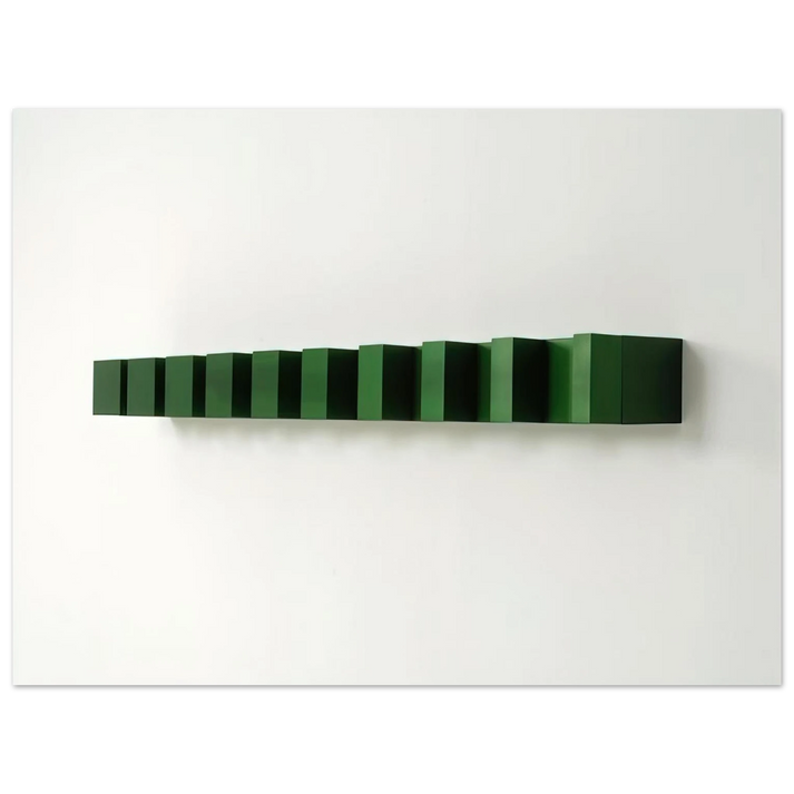 Donald Judd - Untitled - 1974  75x100 cm / 30x40inches Fine Art Poster