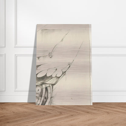 UNTITLED 1998 1 - Lee Bontecou Brushed Aluminum Print - 70x100 cm / 28x40 inches | Lee Bontecou Aluminum Print | Lee Bontecou Prints