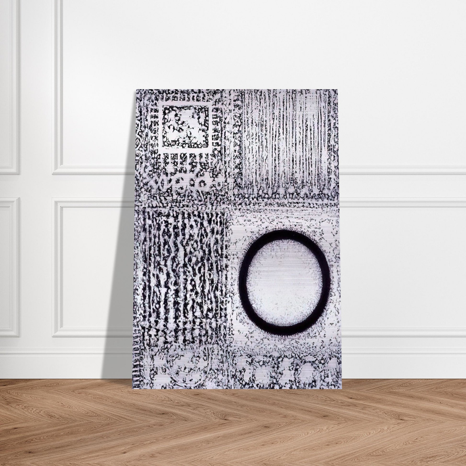 Circle by the Falling Waters - Richard Pousette-Dart Brushed Aluminum Print - 70x100 cm / 28x40 inches | Richard Pousette-Dart Aluminum Print | Richard Pousette-Dart Prints