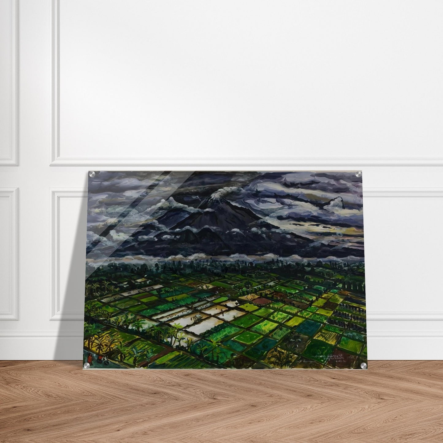 MT SEMERU JADKA KURA JAVA 1969 - Ivan Albright Acrylic Print - 70x100 cm / 28x40″ inches
