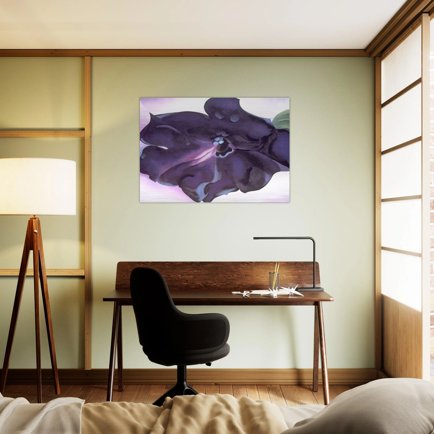 Petunia - Georgia O'Keeffe Brushed Aluminum Print - 70x100 cm / 28x40 inches | Georgia O'Keeffe Aluminum Print | Georgia O'Keeffe Prints