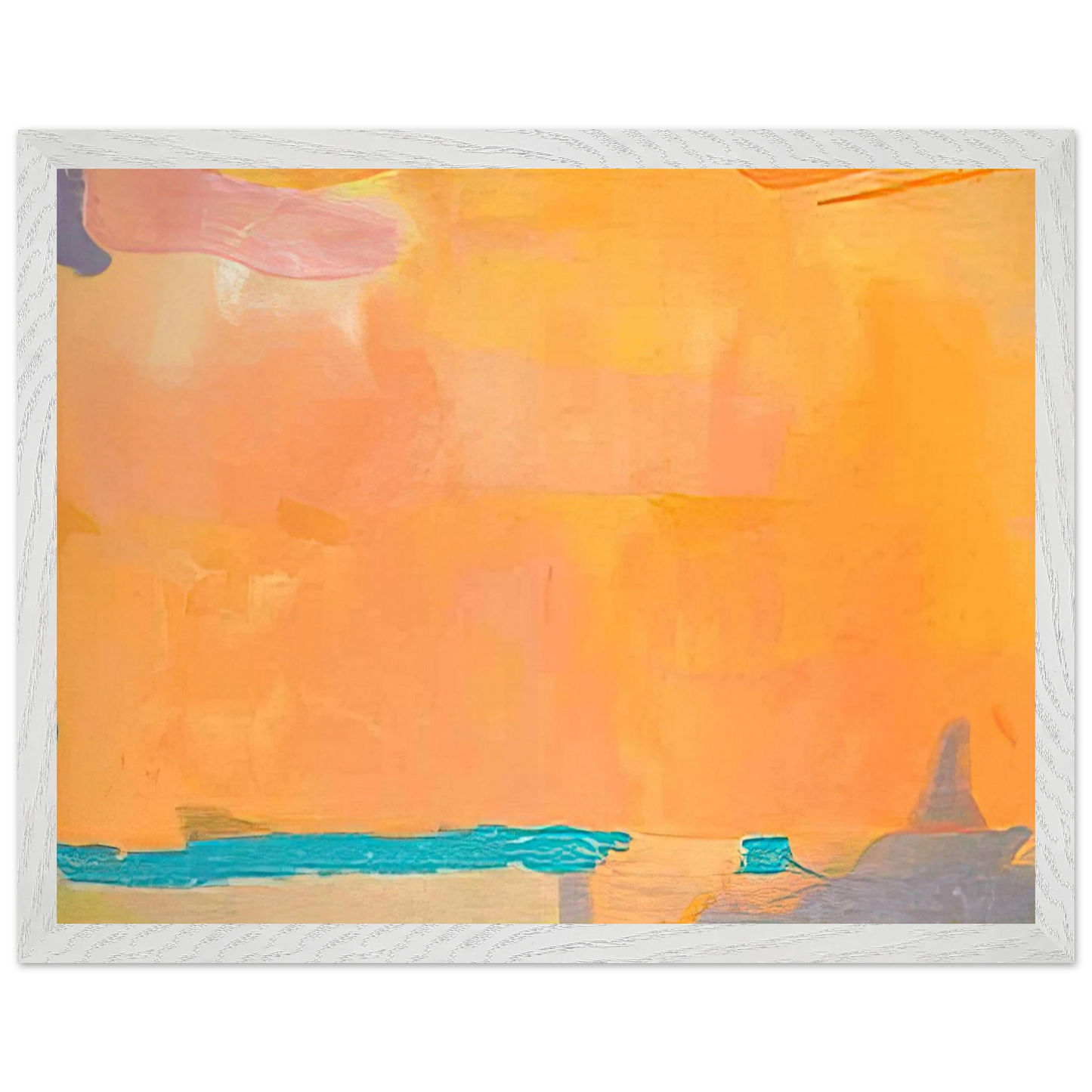 Helen Frankenthaler - Royal Fireworks - 1975 Wall art - A2 (42 x 59.4  cm) - Fine Art Poster-canvas - -
