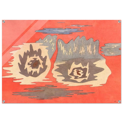 THE PLACE OF THE TWINS 1929 - Paul Klee Acrylic Print - 70x100 cm / 28x40″ inches