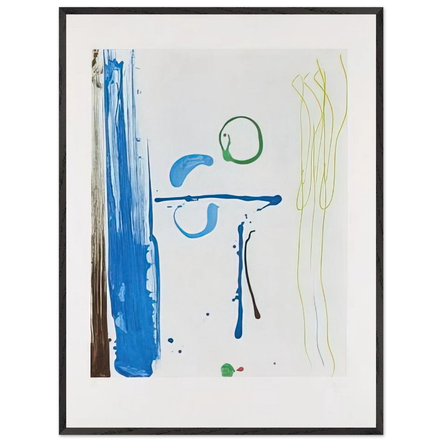 Helen Frankenthaler - Sunshine After Rain - 1987 Wall art - A3 (29.7 x 42  cm) - Fine Art Poster-canvas - -