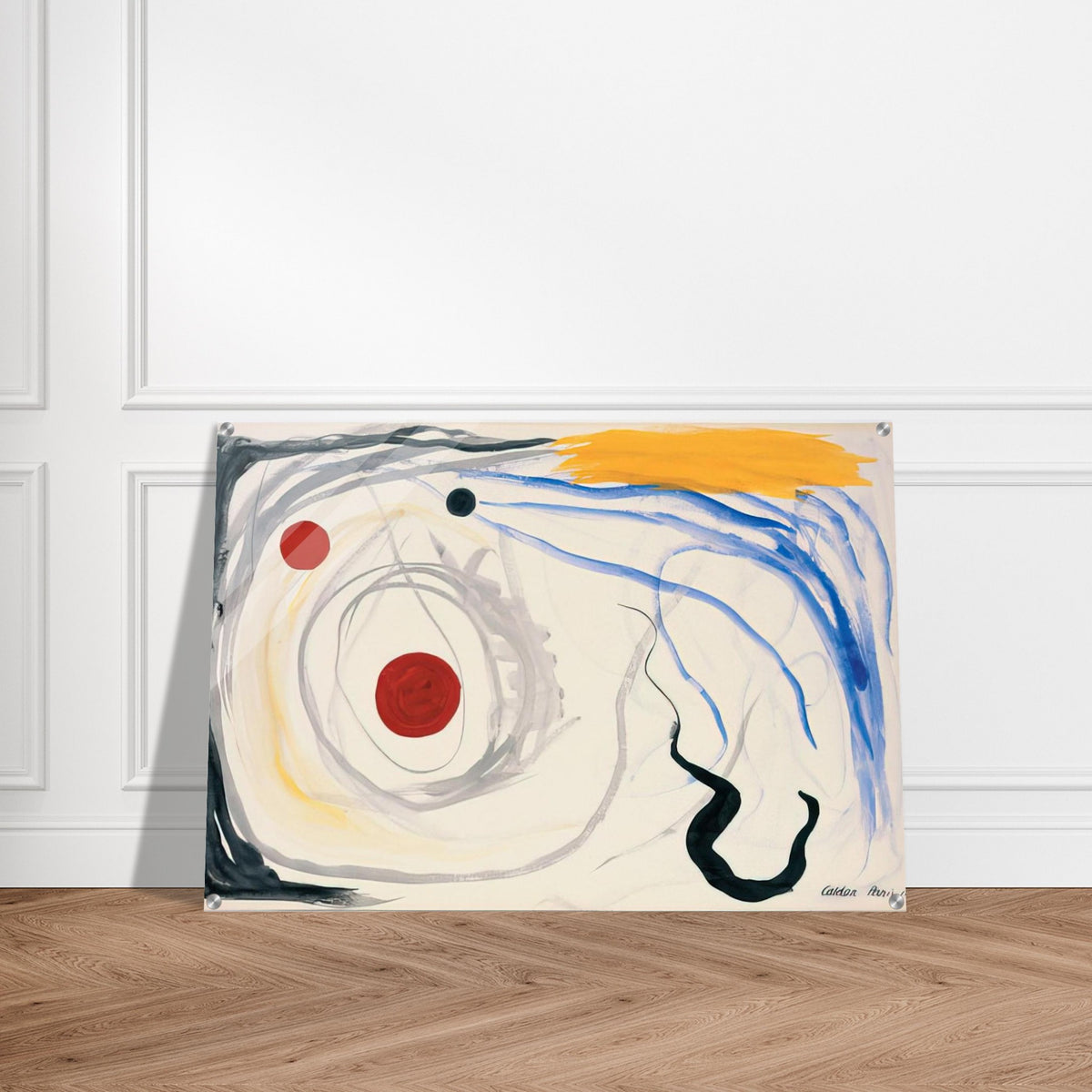 UNTITLED 1946 2 - Alexander Calder Acrylic Print - 70x100 cm / 28x40″ inches | Alexander Calder Wall Art | Alexander Calder Prints