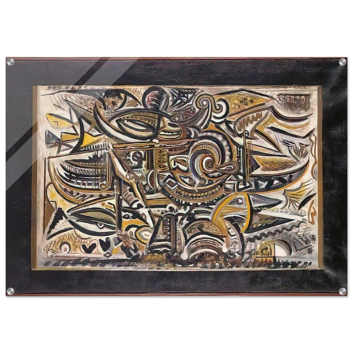 Bird in the Wind - Richard Pousette-Dart Acrylic Print - 70x100 cm / 28x40″ inches