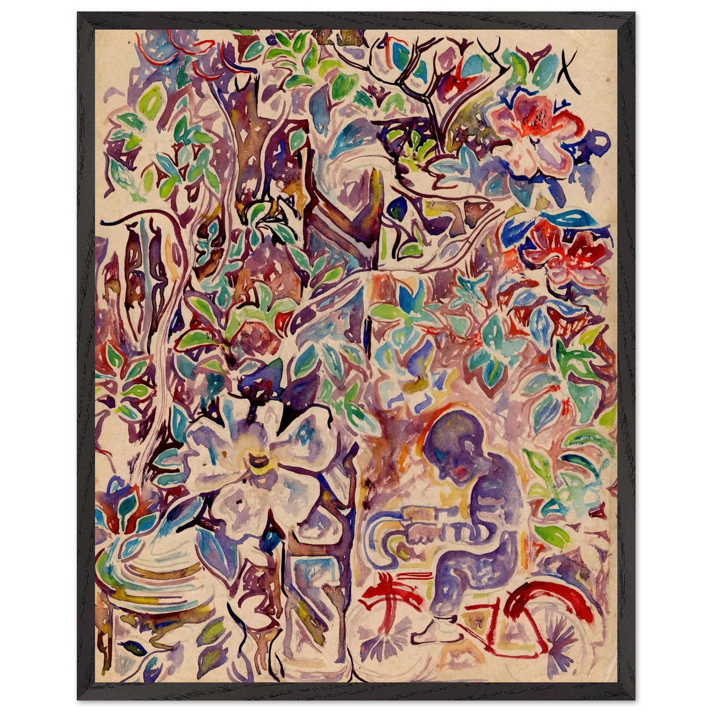 Walter Inglis Anderson - Walter Anderson Wall art - 21x29.7 cm / 8x12" - Fine Art Poster-canvas - -
