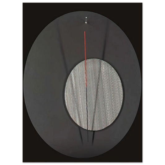 Jesus Rafael Soto - L OEIL DE BOEUF  75x100 cm / 30x40inches Fine Art Poster