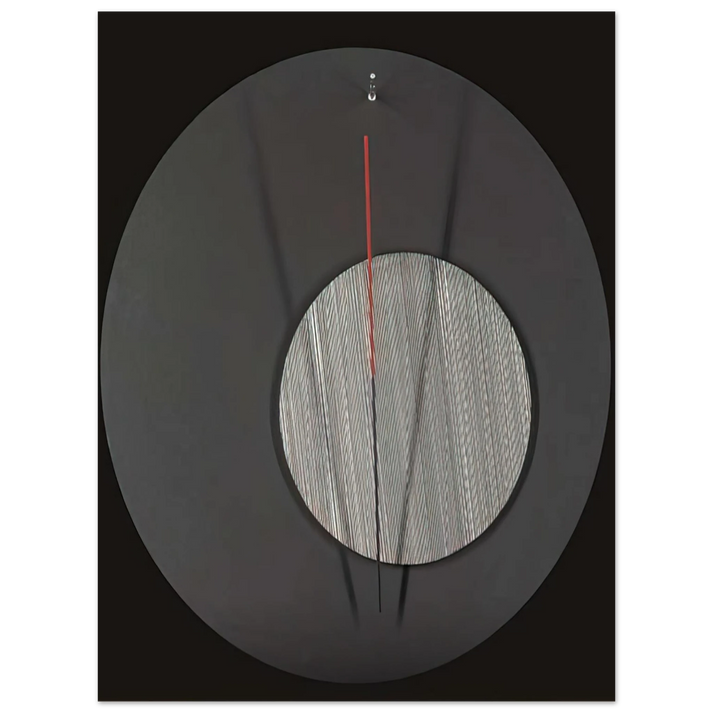 Jesus Rafael Soto - L OEIL DE BOEUF  75x100 cm / 30x40inches Fine Art Poster