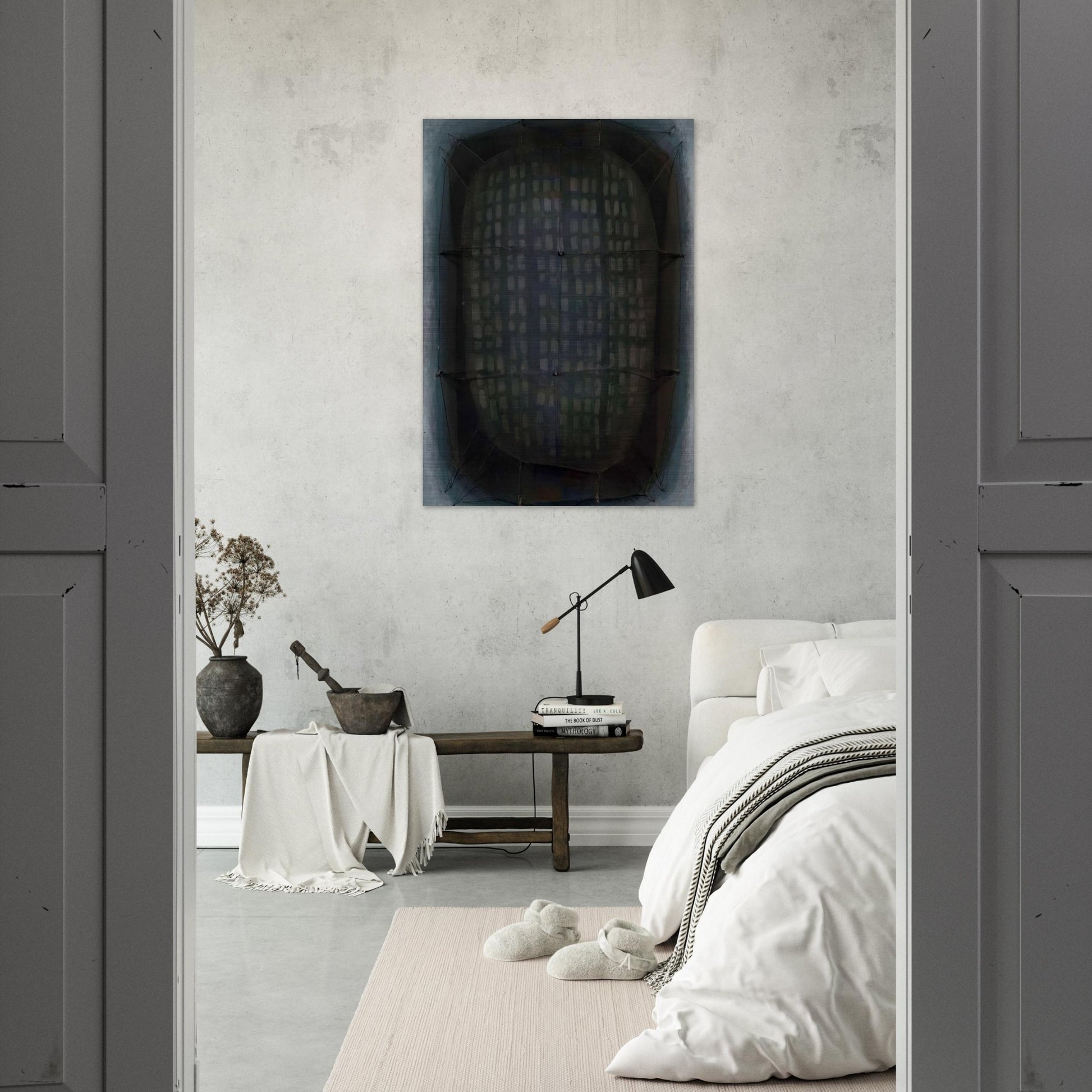 Espejuelo - 1964 - Manuel Rivera Brushed Aluminum Print - 70x100 cm / 28x40 inches | Manuel Rivera Aluminum Print | Manuel Rivera Prints