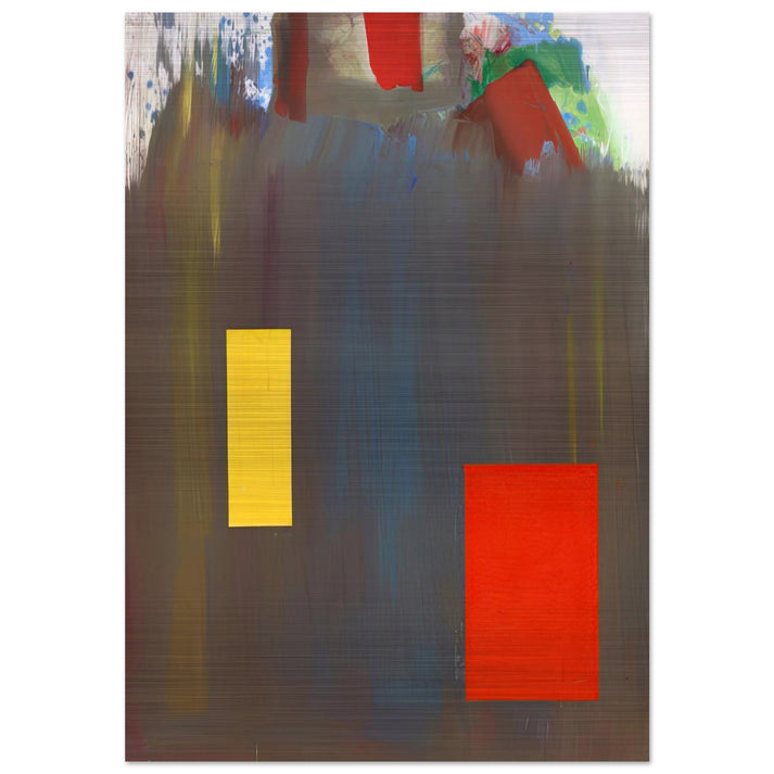 Memoria in Aeternum - Hans Hofmann Brushed Aluminum Print - 70x100 cm / 28x40 inches | Hans Hofmann Aluminum Print | Hans Hofmann Prints