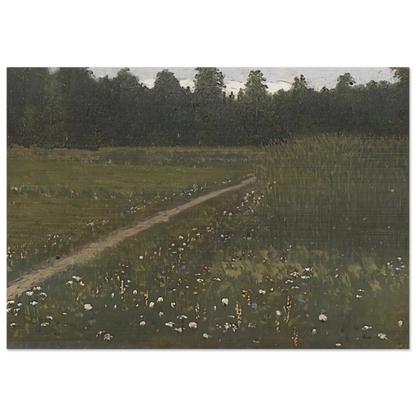 Forest Glade - Arkhyp Kuindzhi Brushed Aluminum Print - 70x100 cm / 28x40 inches | Arkhyp Kuindzhi Aluminum Print | Arkhyp Kuindzhi Prints