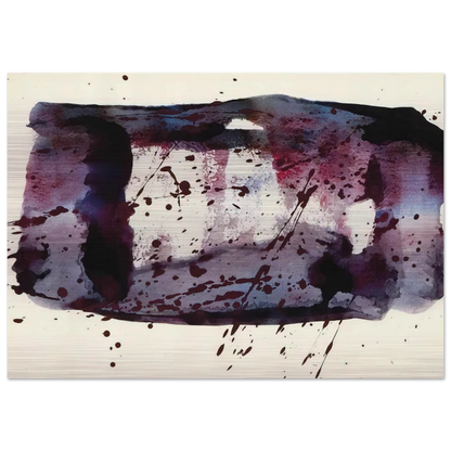 Untitled  SF76-176  - Sam Francis Brushed Aluminum Print - 70x100 cm / 28x40 inches | Sam Francis Aluminum Print | Sam Francis Prints