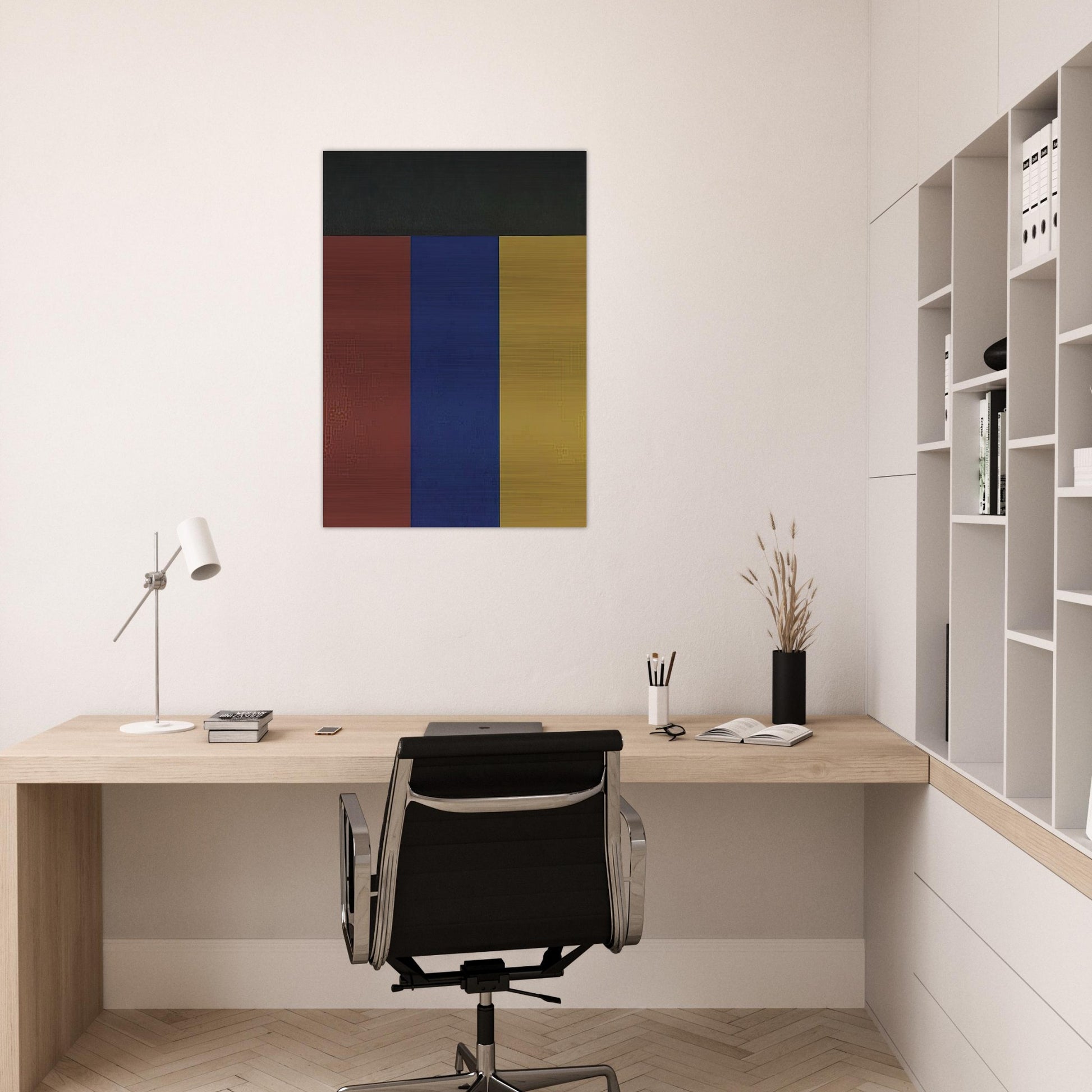 Elements V - 1984 - Brice Marden Brushed Aluminum Print - 70x100 cm / 28x40 inches | Brice Marden Aluminum Print | Brice Marden Prints