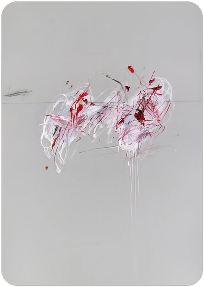 Nine Discourses on Commodus, Part II By Cy Twombly Pack of 10 Post Cards | Cy Twombly Post Cards | A6 (10.5 x 14.8 cm) - 4.1 x 5.8 inches
