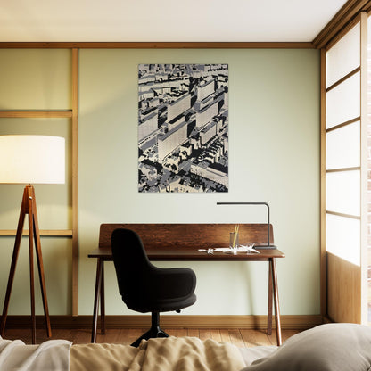 OWNSCAPE HA 1968 - Gerhard Richter Brushed Aluminum Print - 70x100 cm / 28x40 inches | Gerhard Richter Aluminum Print | Gerhard Richter Prints