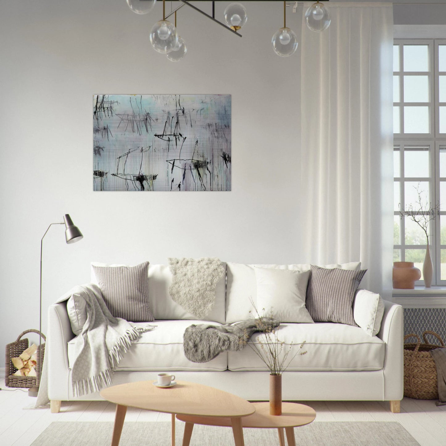 Lepanto, Part V - Cy Twombly Brushed Aluminum Print - 70x100 cm / 28x40 inches | Cy Twombly Aluminum Print | Cy Twombly Prints