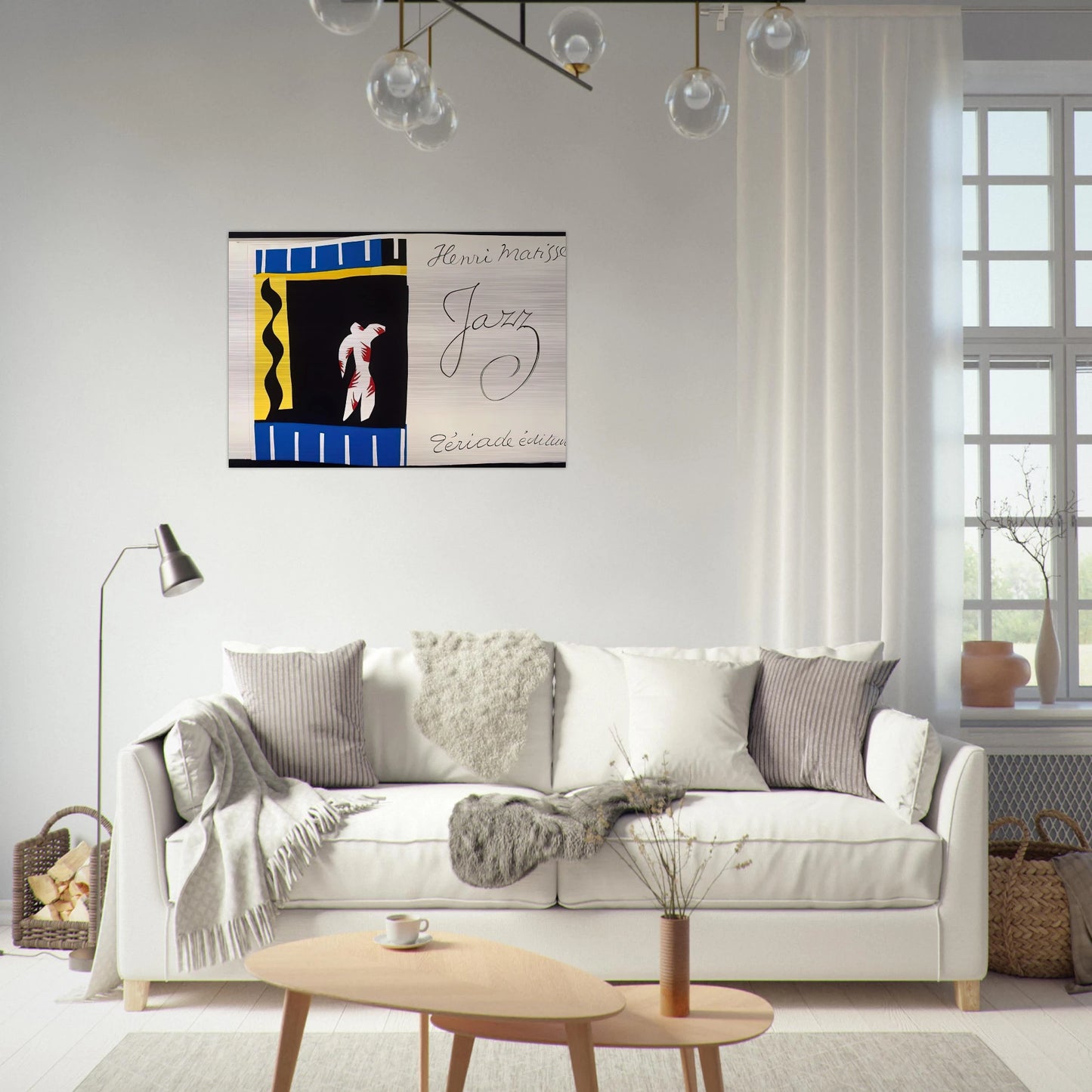 JAZZ BOOK 1947 - Henri Matisse Brushed Aluminum Print - 70x100 cm / 28x40 inches | Henri Matisse Aluminum Print | Henri Matisse Prints