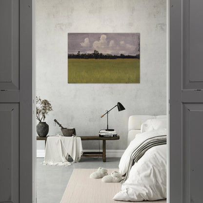 Autumn. Steppe - Arkhyp Kuindzhi Brushed Aluminum Print - 70x100 cm / 28x40 inches | Arkhyp Kuindzhi Aluminum Print | Arkhyp Kuindzhi Prints
