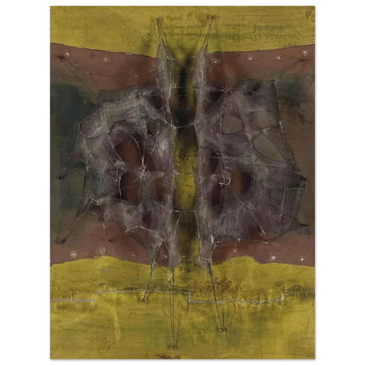 Manuel Rivera - Metamorphosis Medieval - 1961  75x100 cm / 30x40inches Fine Art Poster