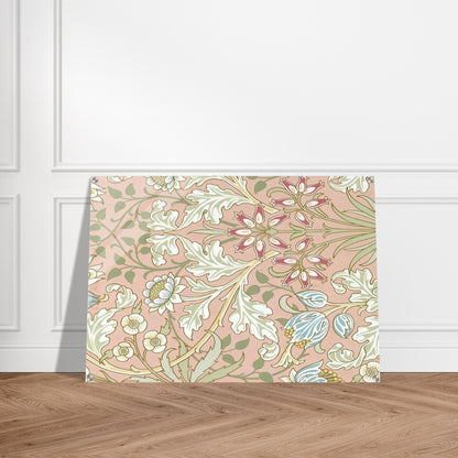 WALLPAPER HYACINTH PATTERN 480 1917 - William Morris Acrylic Print - 70x100 cm / 28x40″ inches