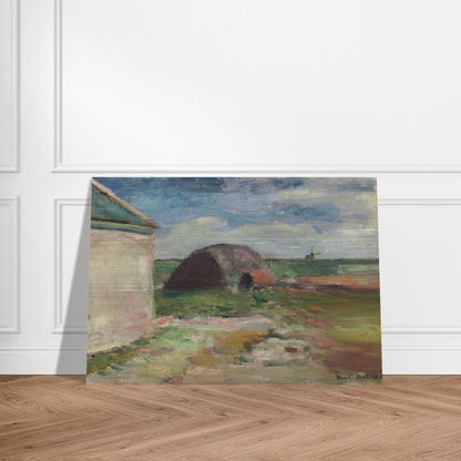 PAYSAGE DE BRETAGNE 1896 - Henri Matisse Brushed Aluminum Print - 70x100 cm / 28x40 inches | Henri Matisse Aluminum Print | Henri Matisse Prints