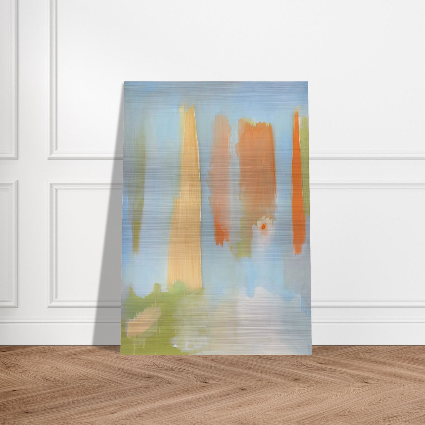 PRIMAVERA 1997 - Esteban Vicente Brushed Aluminum Print - 70x100 cm / 28x40 inches | Esteban Vicente Aluminum Print | Esteban Vicente Prints