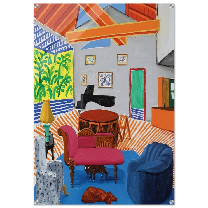 David Hockney - David Hockney Acrylic Print - 70x100 cm / 28x40″ inches | David Hockney Art | Artwork by David Hockney