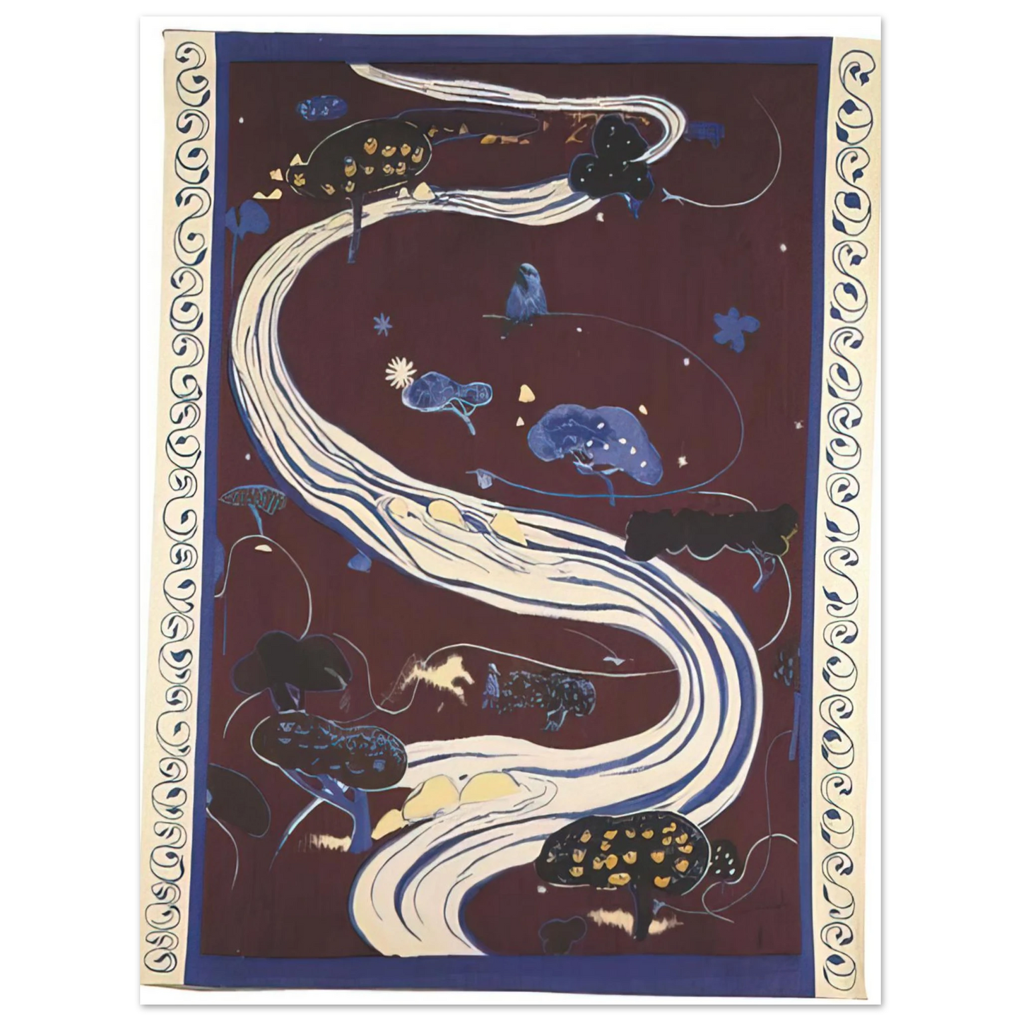 Brett Whiteley - The River - figurative  75x100 cm / 30x40inches Fine Art Poster