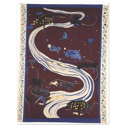 Brett Whiteley - The River - figurative  75x100 cm / 30x40inches Fine Art Poster