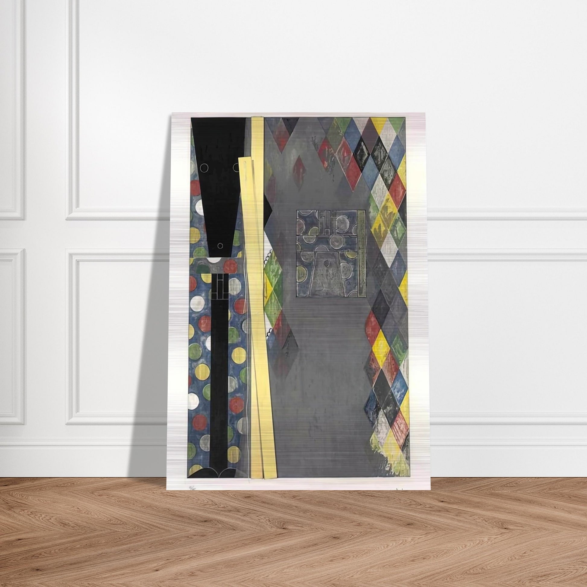 BUSHBABY 2004 - Jasper Johns Brushed Aluminum Print - 70x100 cm / 28x40 inches | Jasper Johns Aluminum Print | Jasper Johns Prints