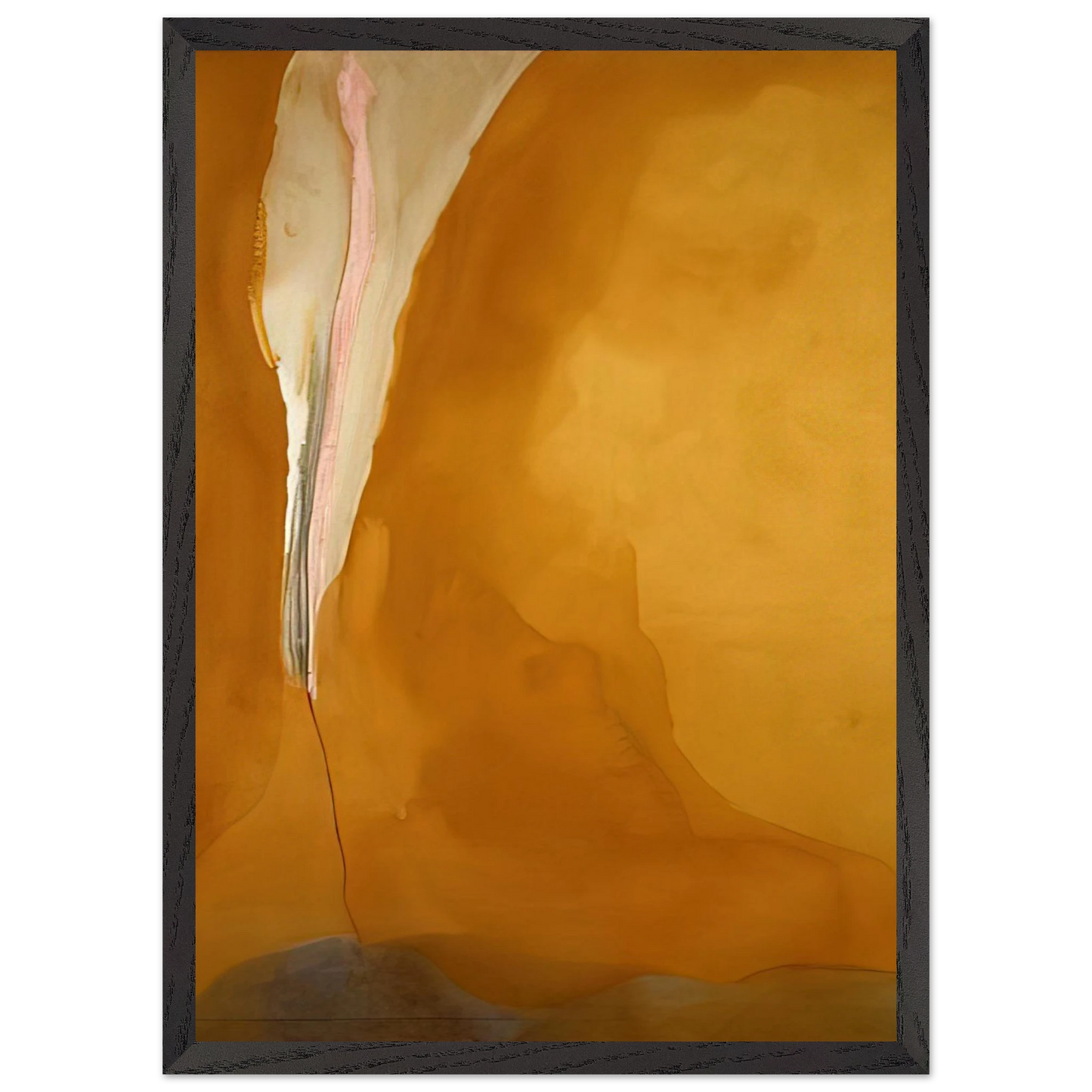 Helen Frankenthaler - Coral Wedge - 1972 Wall art - 30x45 cm / 12x18 inches - Fine Art Poster-canvas - -