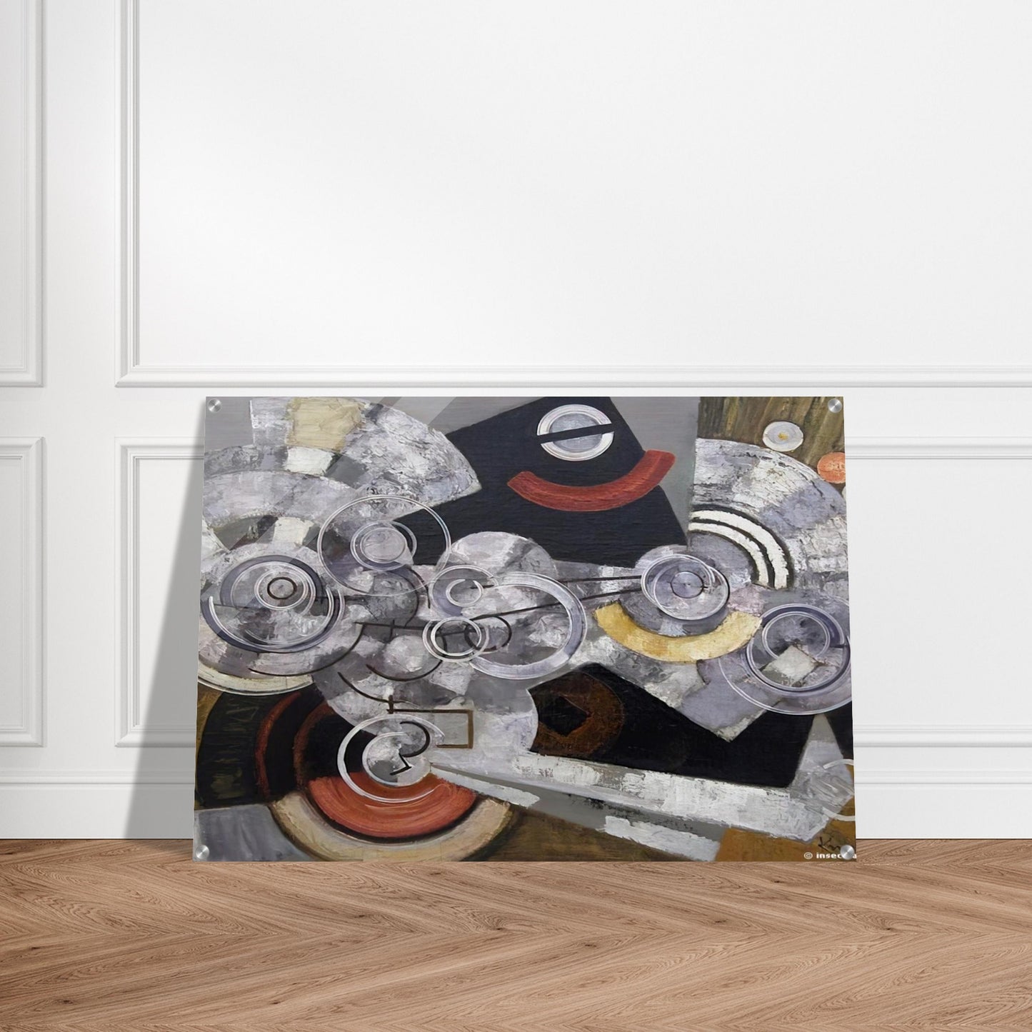 Fanny Machine - The machinery - Frantisek Kupka Acrylic Print - 70x100 cm / 28x40″ inches
