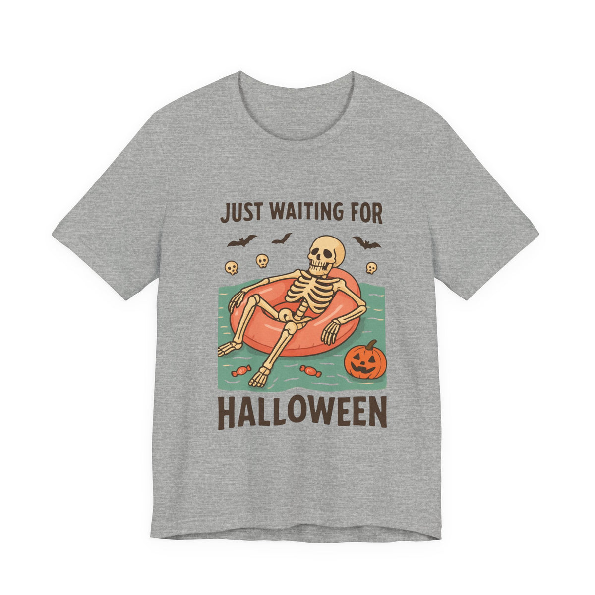 Gruseliges Sommerskelett wartet nur noch auf Halloween