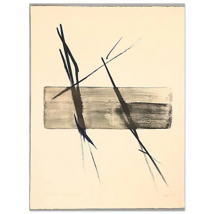 Toko Shinoda - Beyond - Abstract Expressionism  75x100 cm / 30x40inches Fine Art Poster